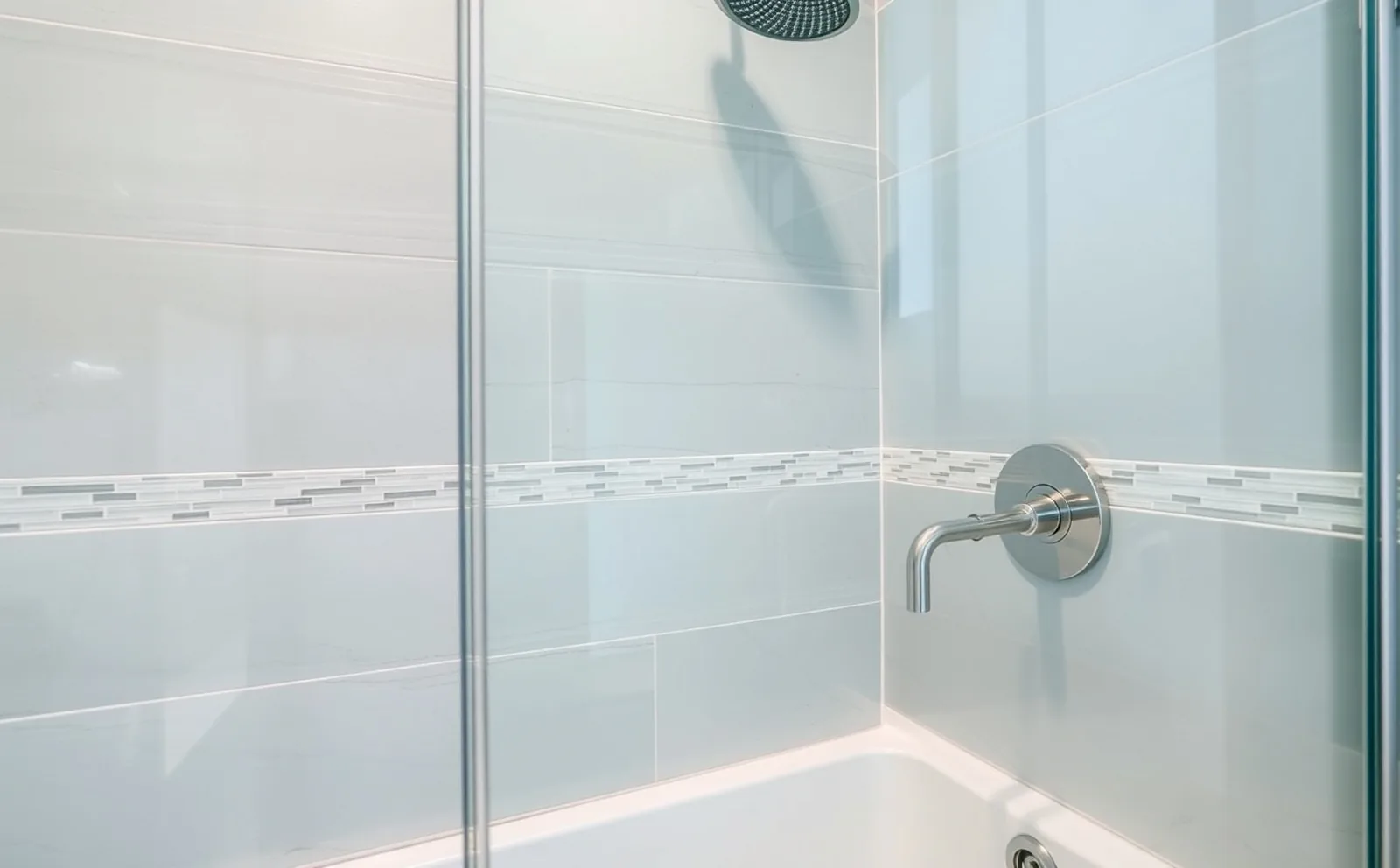 Haven bathrooms in Aventura, FL — Schluter waterproofing membrane applied to shower walls before tiling