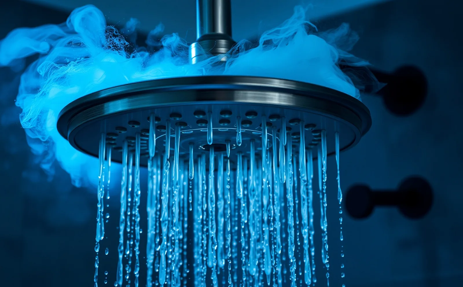 Haven bathrooms in Hialeah, FL — frameless glass shower door installed with brushed nickel hardware