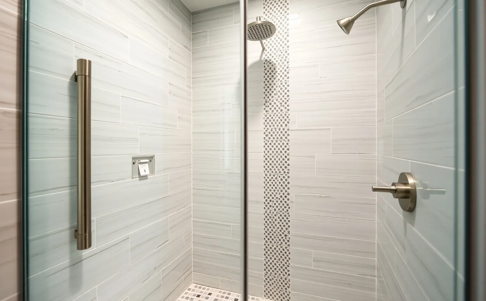 Haven bathrooms in Homestead, FL — Schluter waterproofing membrane applied to shower walls before tiling