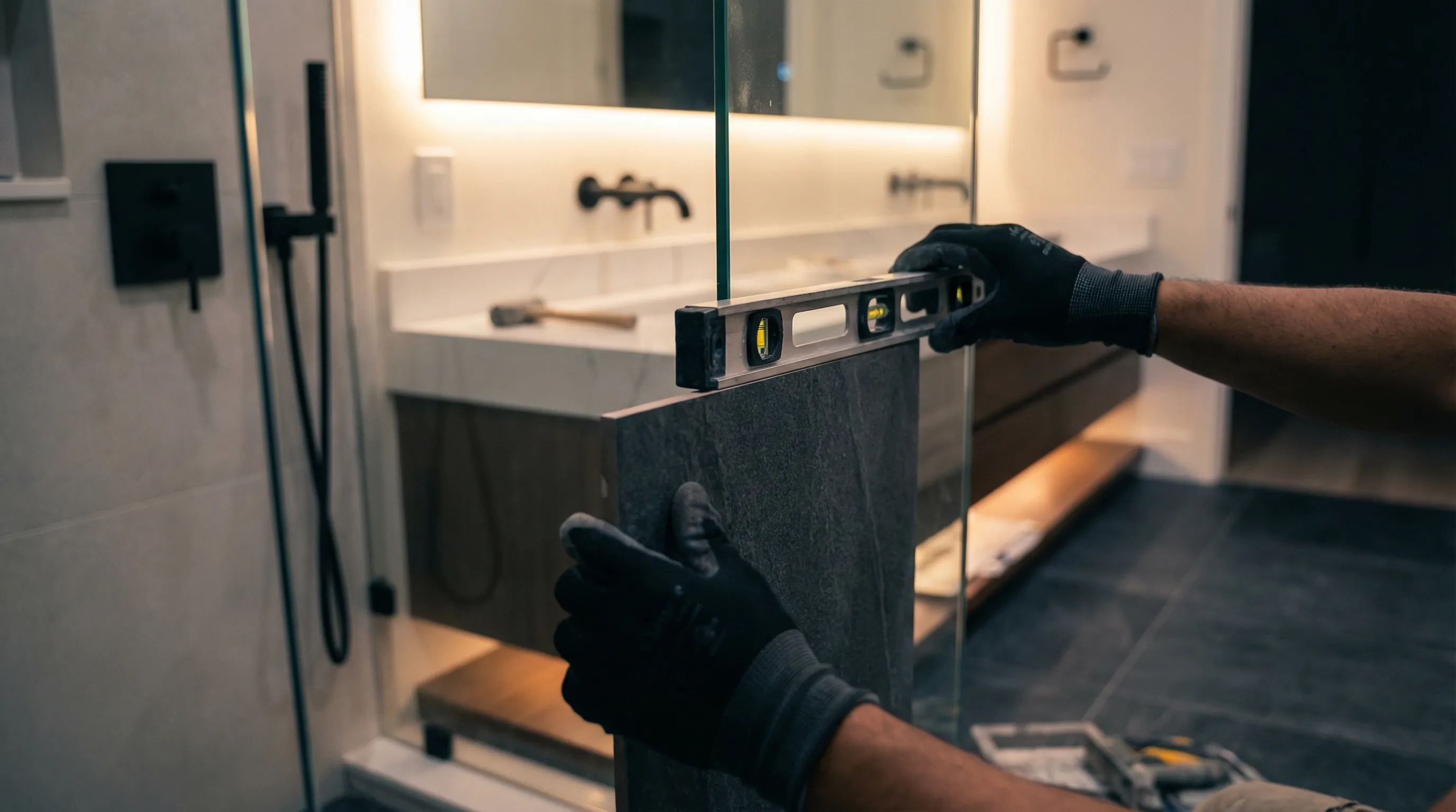 Bathroom Remodeling in Miami Beach, FL — mid 1 photo by Haven in Miami Beach, FL